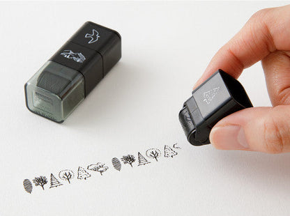 Paintable Stamp Roller - Mountain View