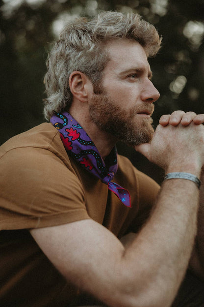 Electric Desert Parade Organic Cotton Bandana