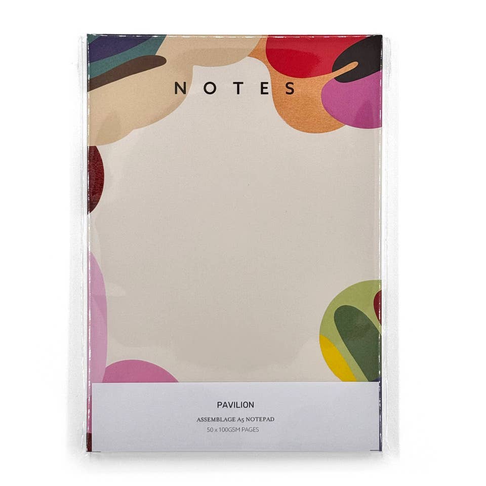 Assemblage Abstract A5 Notepad