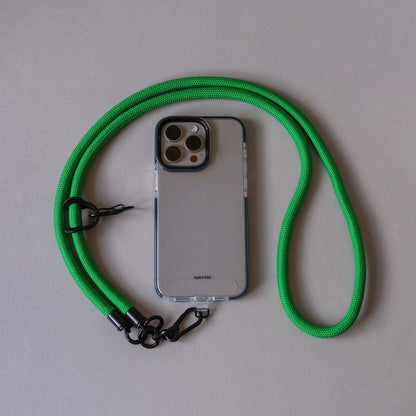 Crossbody Lanyard Phone Strap in Green
