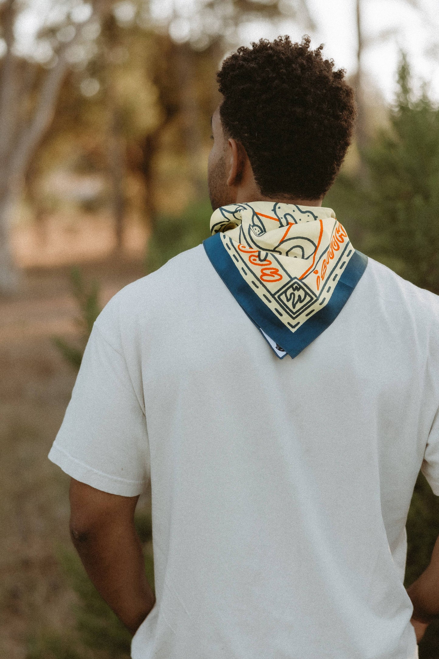 Grab The Horns Organic Cotton Bandana
