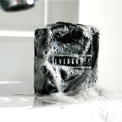 Charcoal, Rose & Cedarwood 100% Natural Soap