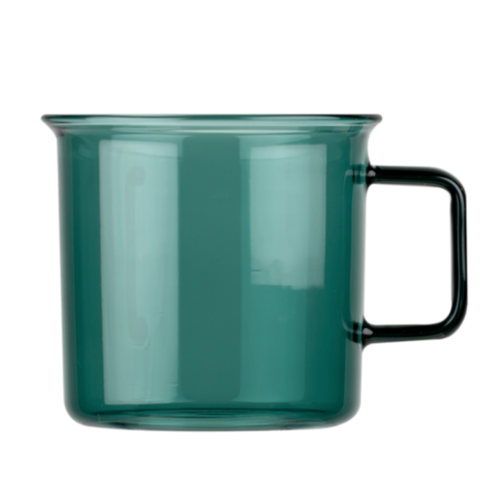Glass Mug in Teal