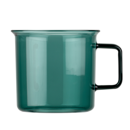 Glass Mug in Teal