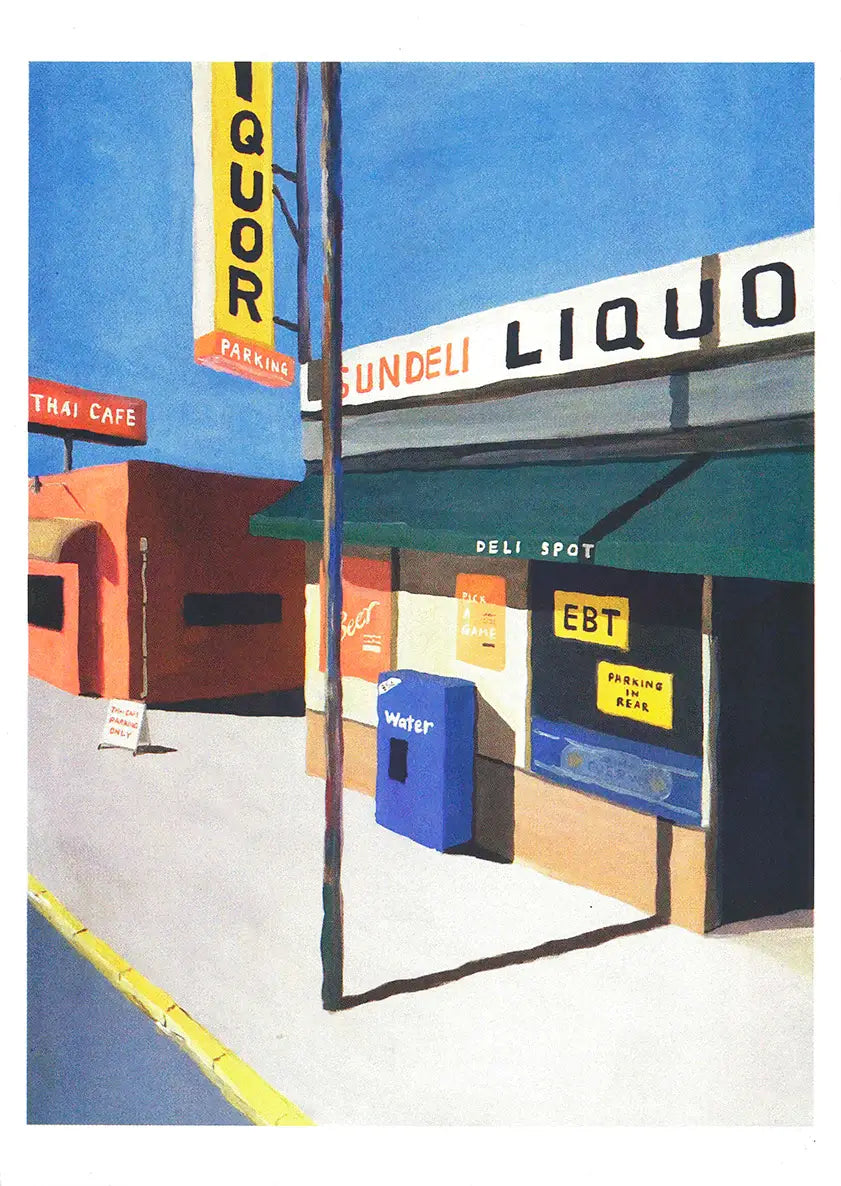 Pacific Coast Highway A3 Print by Nao Tatsumi