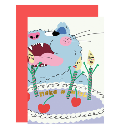 Make A Wish Birthday Card