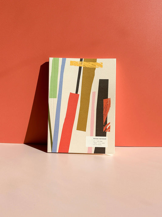 Attalia Dotted Lay-Flat Notebook