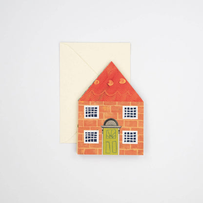 Houses Concertina Card