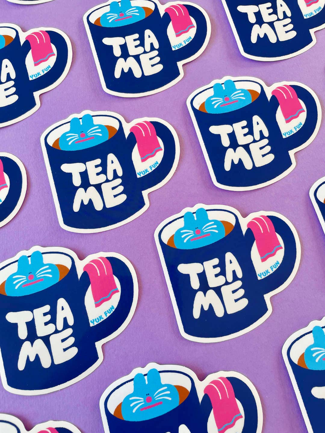 Tea Me Eco Vinyl Sticker
