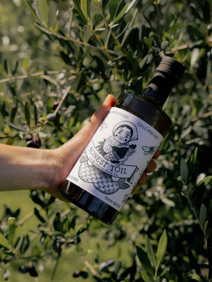 Honest Toil Extra Virgin Olive Oil 500ml Bottle