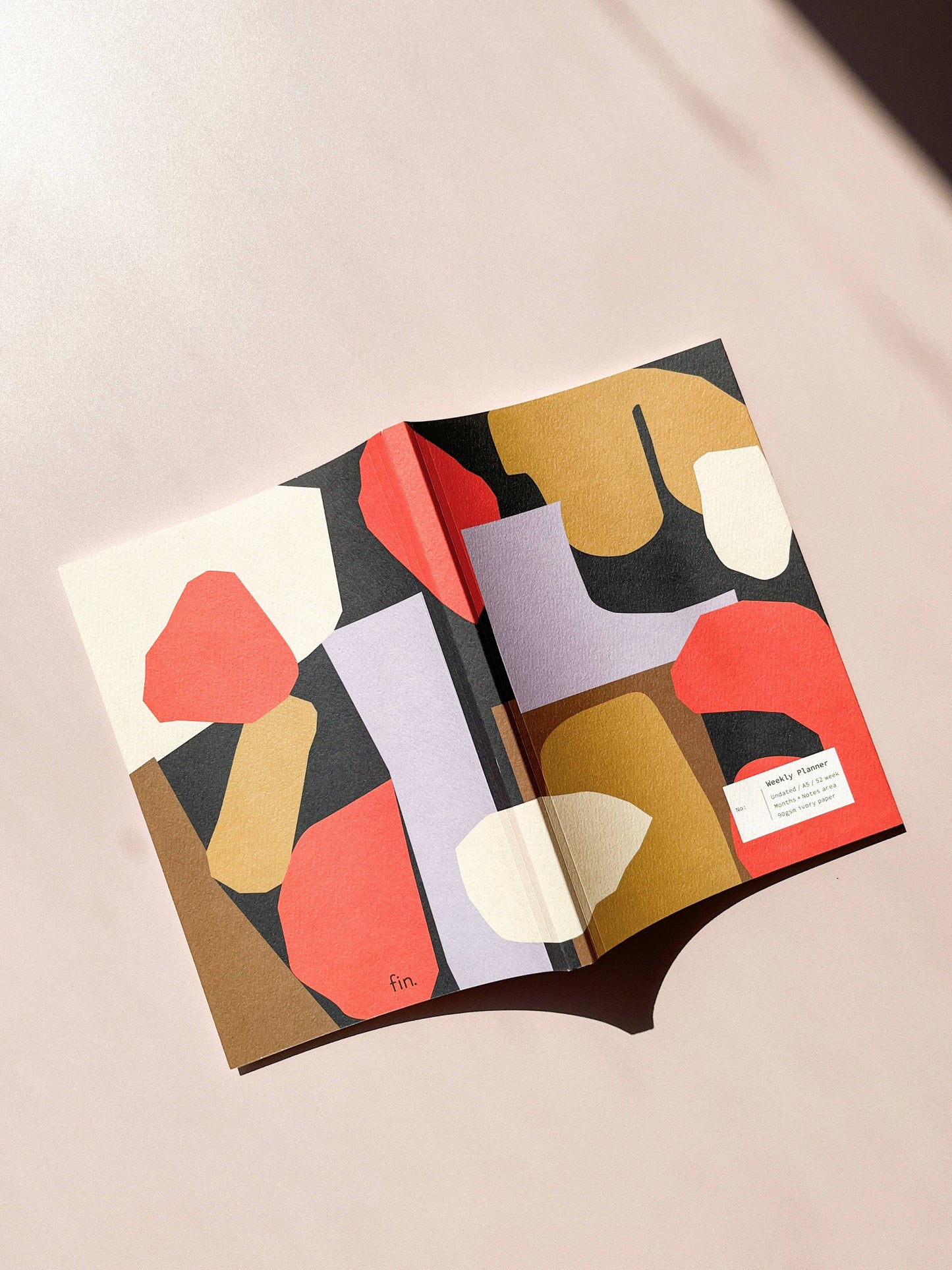 Pera Weekly Planner Lay-Flat Notebook