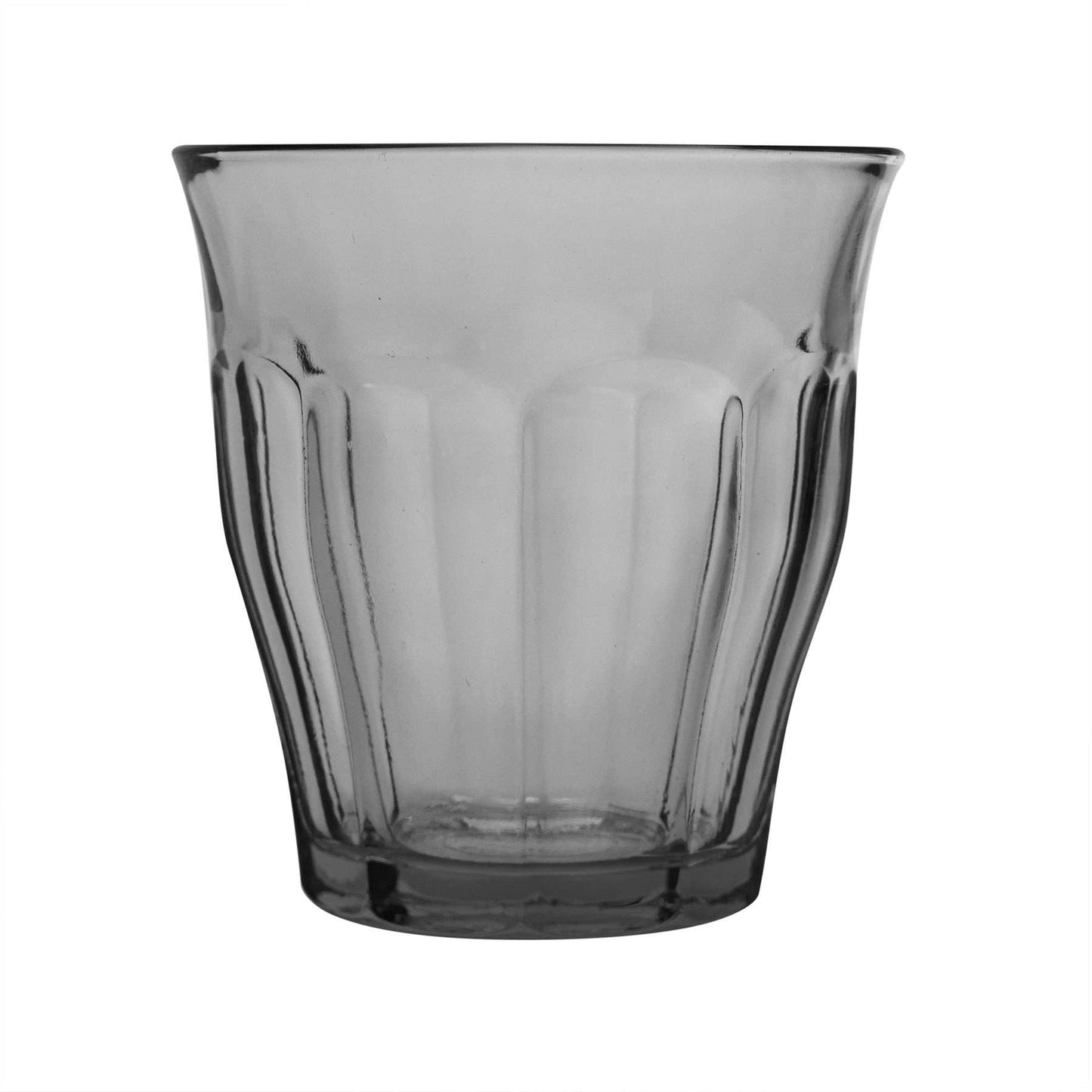 Picardie Glass Tumbler Grey