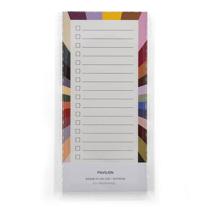 Radar Starburst To-Do List Notepad