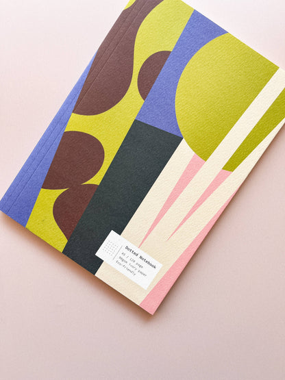 Jane Dotted Lay-Flat Notebook