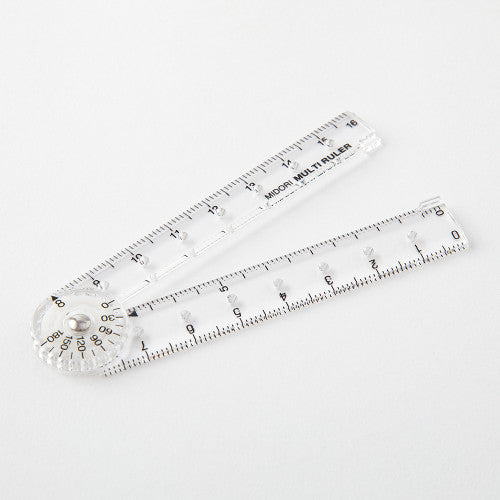 Midoru Multi Ruler 16cm in Clear