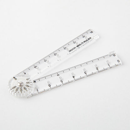 Midoru Multi Ruler 16cm in Clear