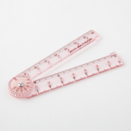 Midoru Multi Ruler 16cm in Pink
