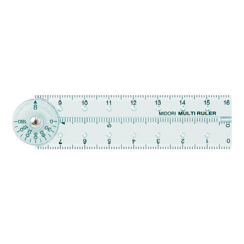 Midoru Multi Ruler 16cm in Blue