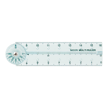 Midoru Multi Ruler 16cm in Blue