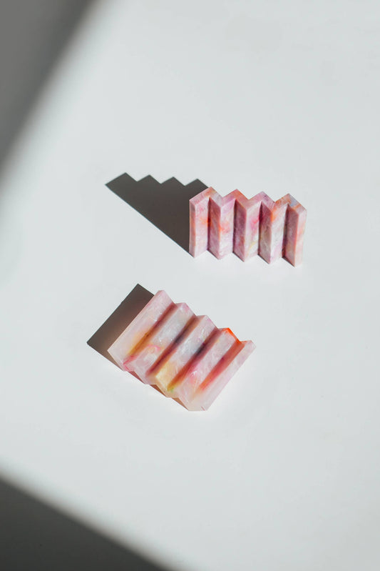 Pink Van'ish Recycled Plastic Soap Dish