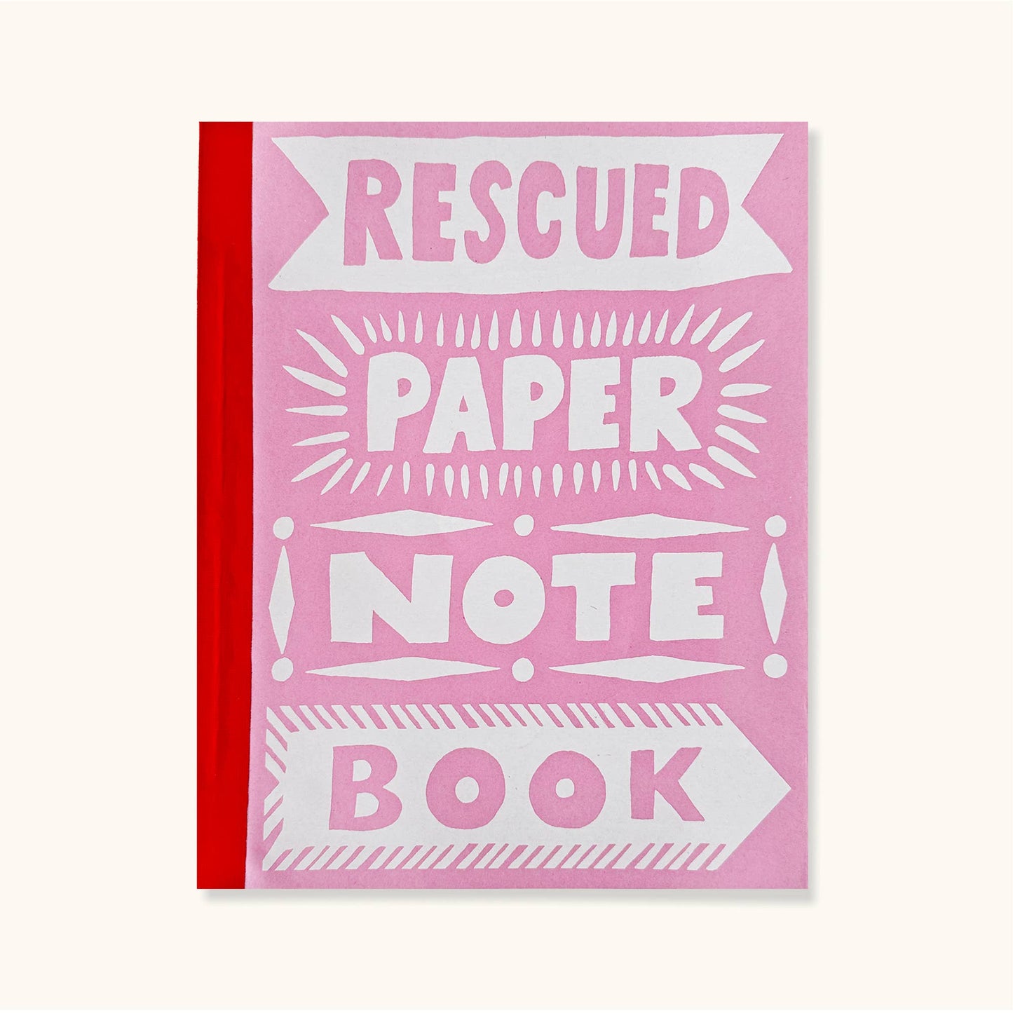 Large Rescued Paper Notebook