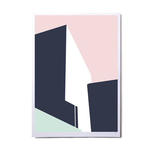 National Theatre 1 A3 Art Print