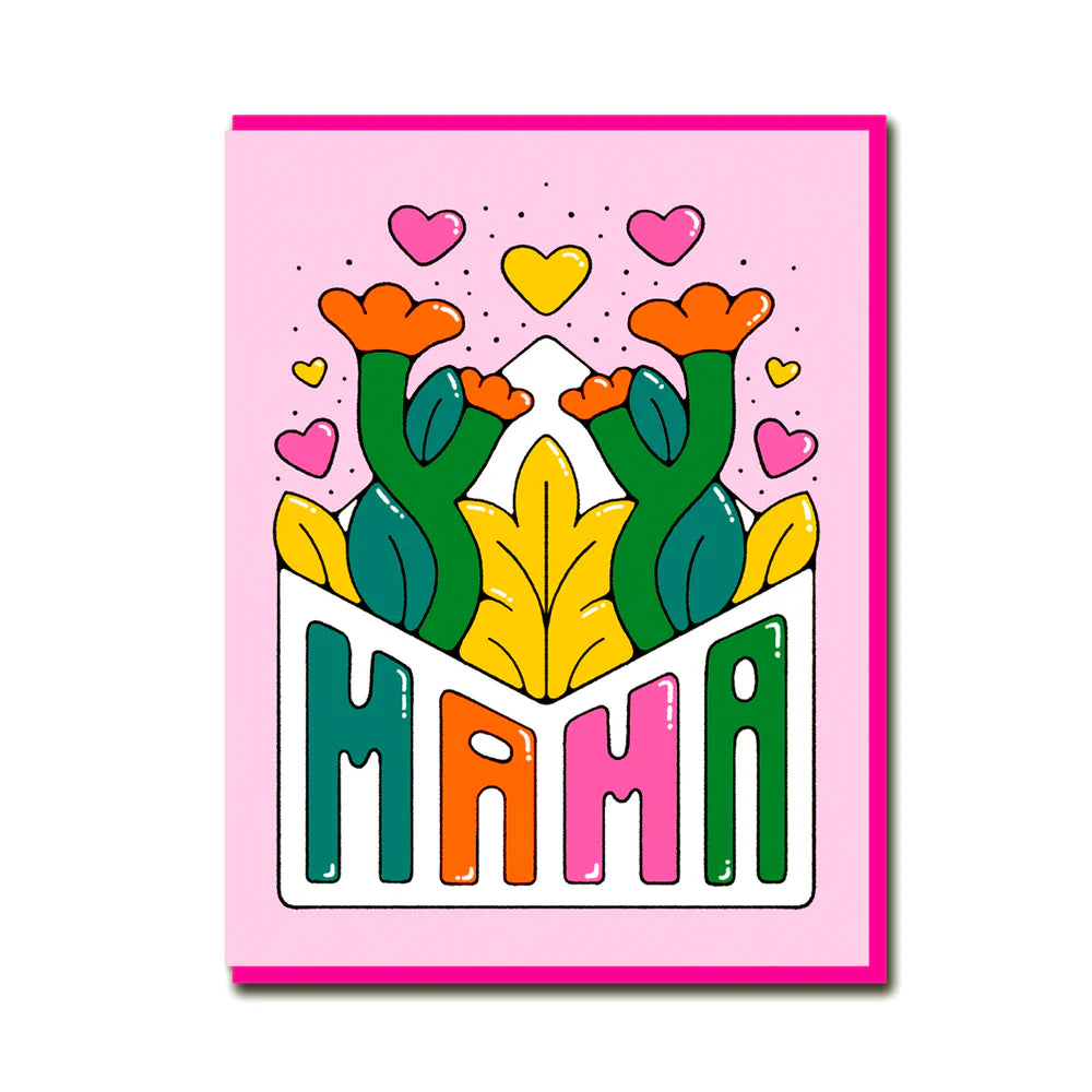 Floral Mama Mother's Day Card