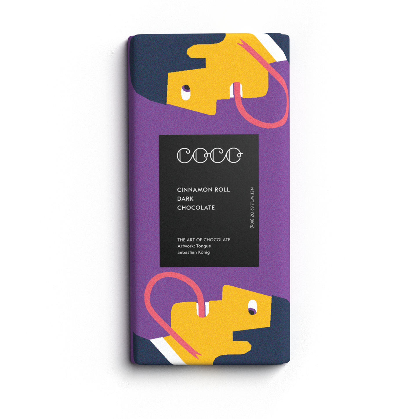 Cinnamon Roll Dark Chocolate Bar