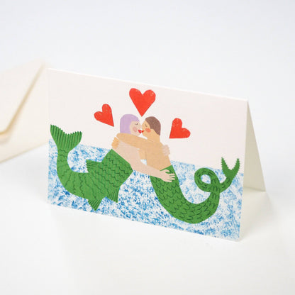 Mermaids Greetings Card