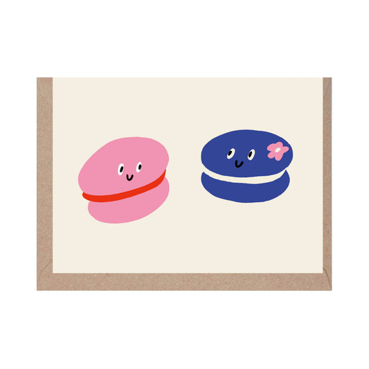 French Macarons Mini Card