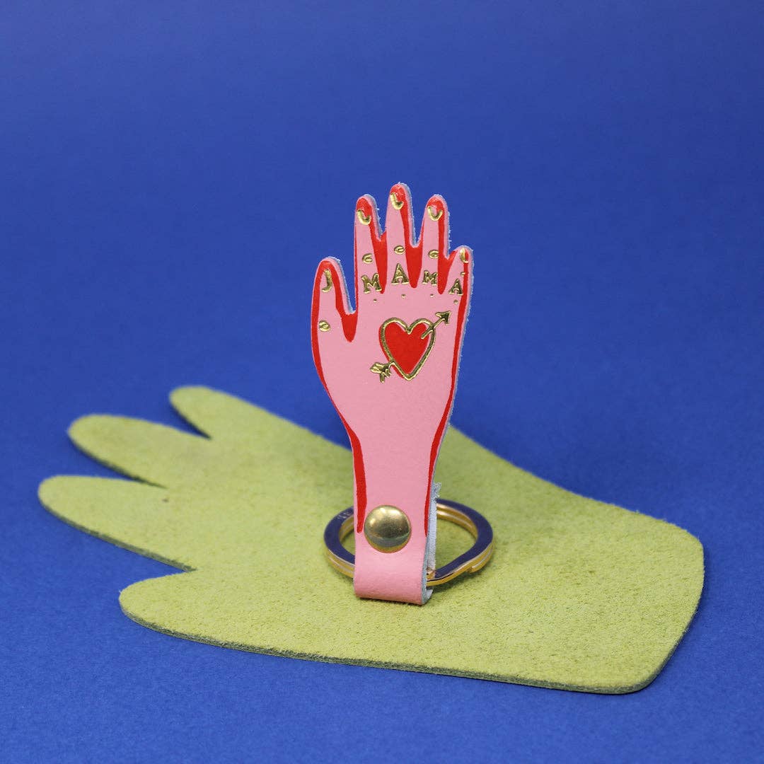 Mama Leather Keyring