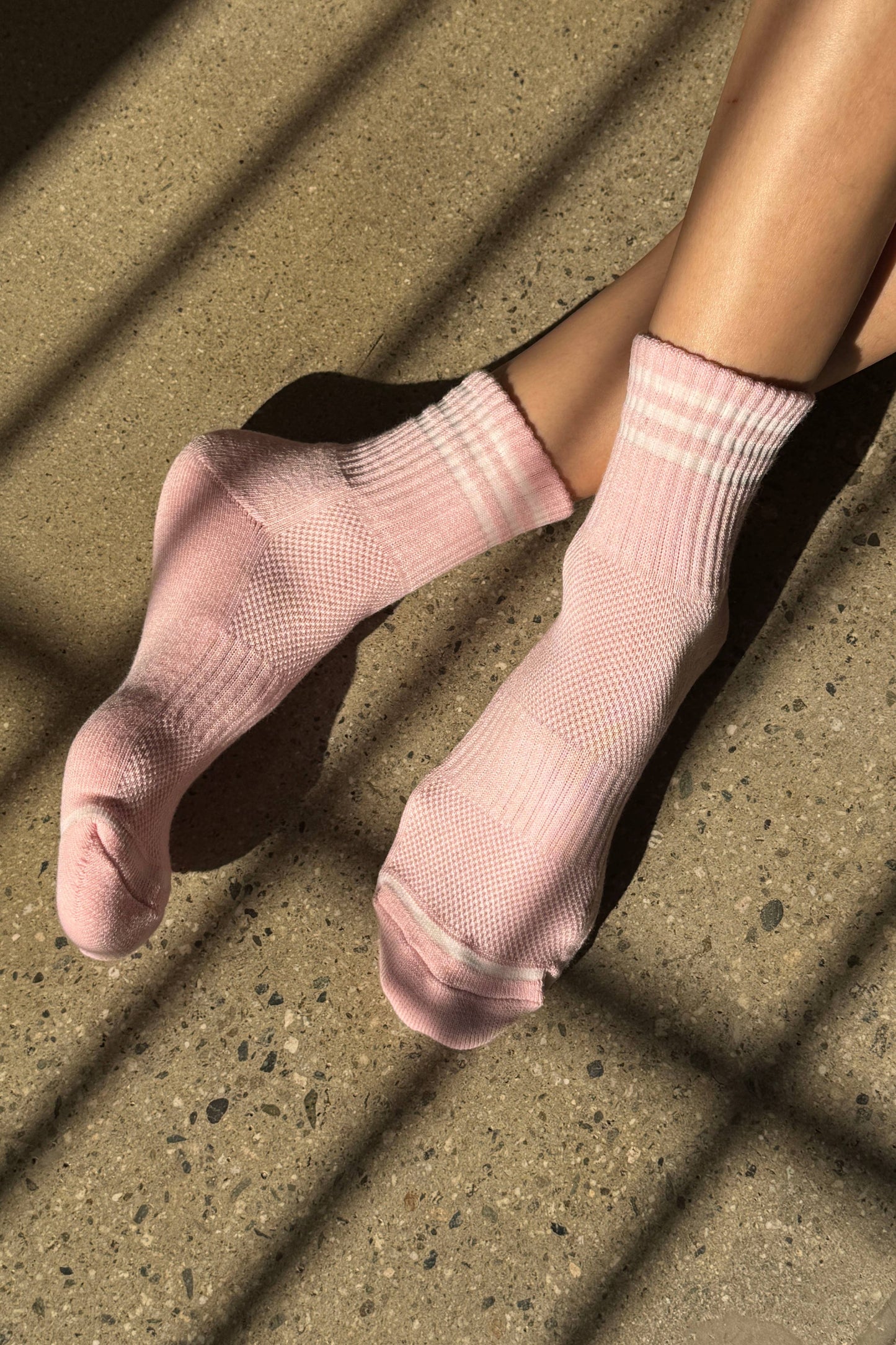 Girlfriend Socks in Peony