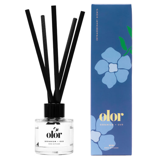 Geranium & Oud Mini Reed Diffuser