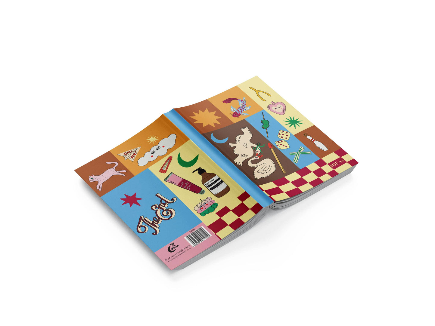 Mini A6 Blank Trinket Notebook