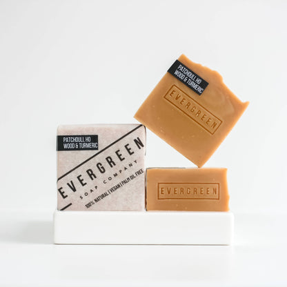 Patchouli, Ho Wood & Turmeric 100% Natural Soap