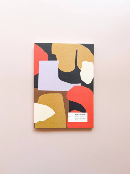 Pera Weekly Planner Lay-Flat Notebook