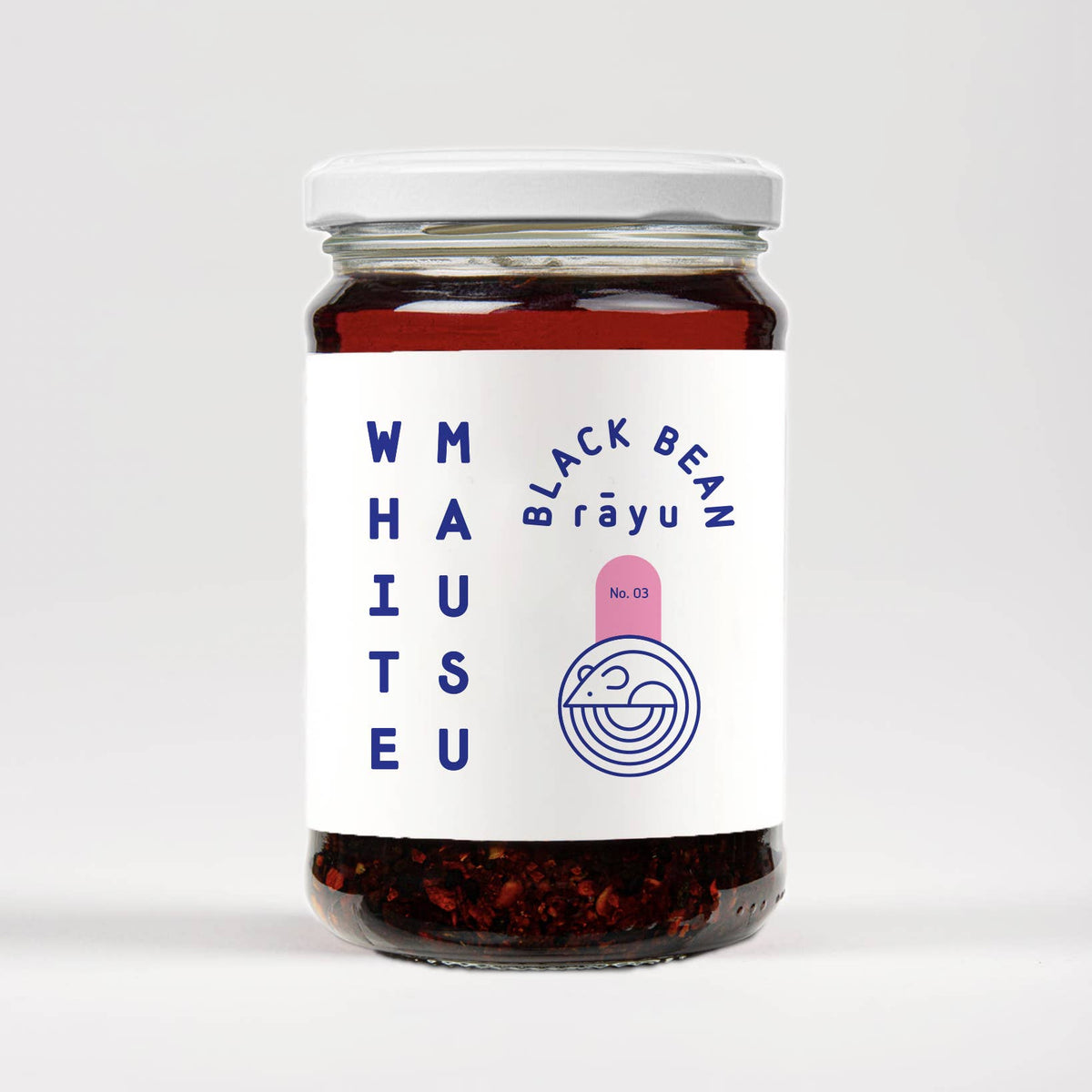 White Mausu Black Bean Rayu Sauce