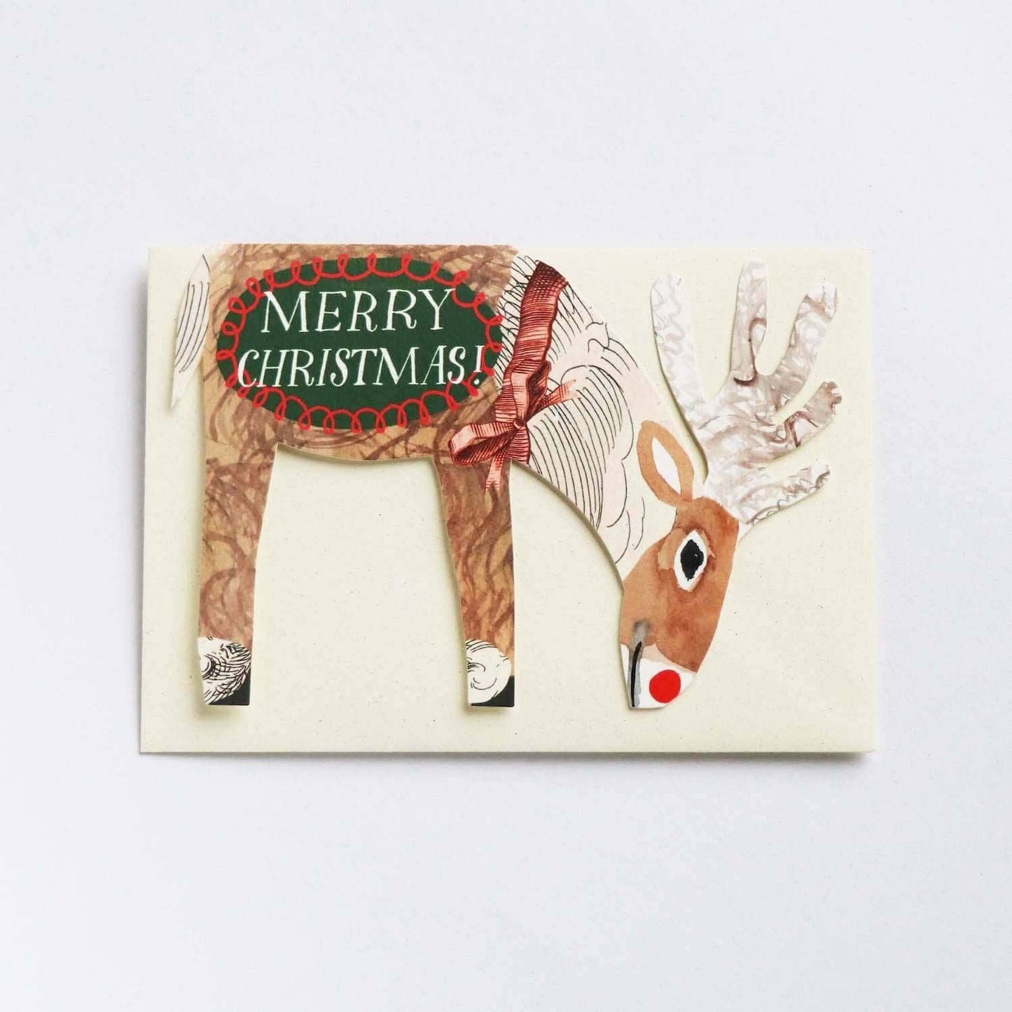 Rudolph Christmas Card
