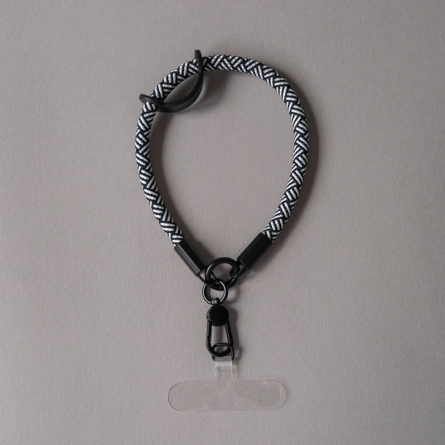 Wrist Phone Strap in Black & White