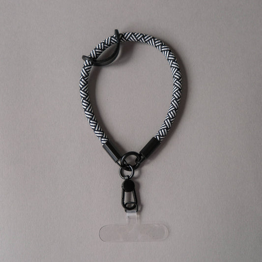Wrist Phone Strap in Black & White