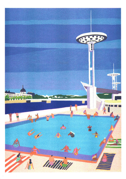 Tony Bertrand Nautical Centre A3 Print by Joanne Ho