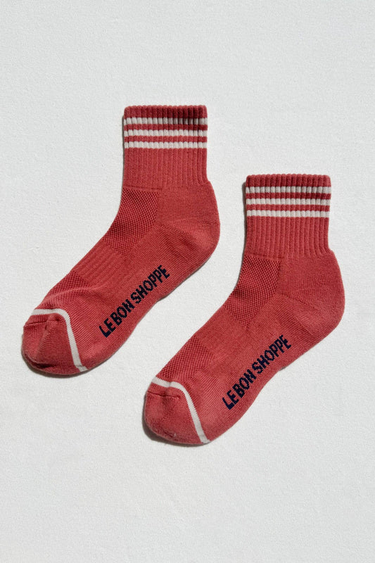 Girlfriend Socks in Terracotta