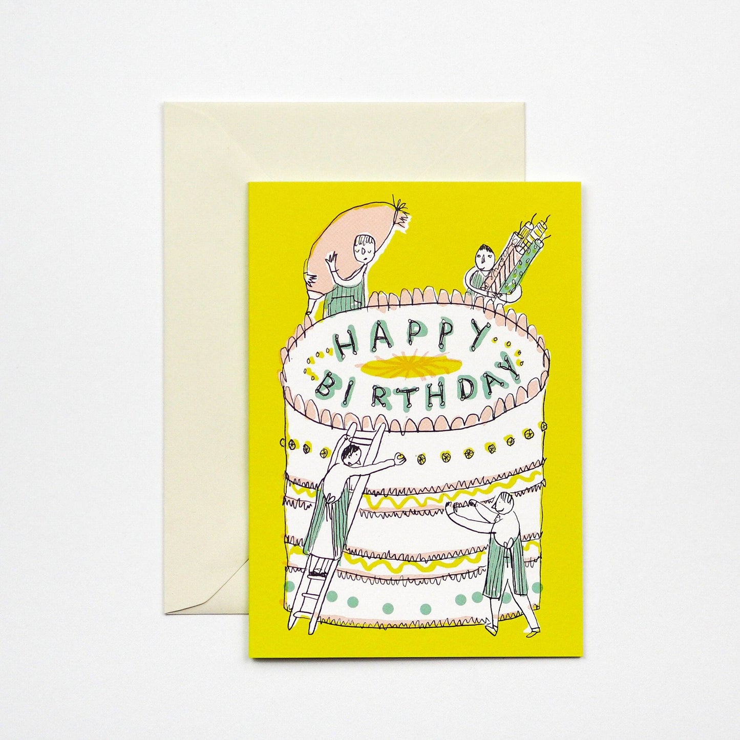 Massive Cake Birthday Card