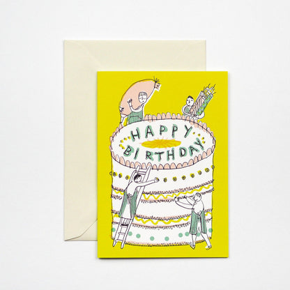 Massive Cake Birthday Card