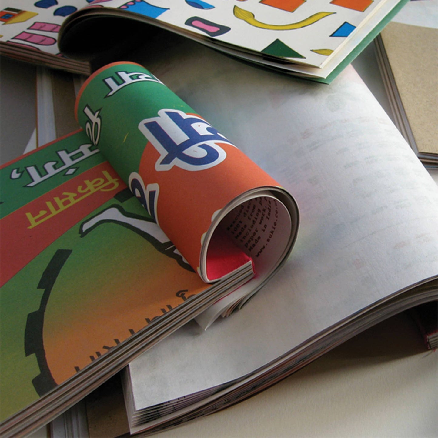 Large Rescued Paper Notebook