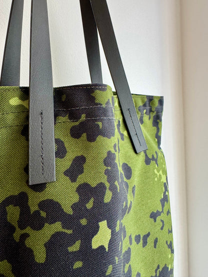 Cordura Camouflage Tote Bag with Silicone Straps