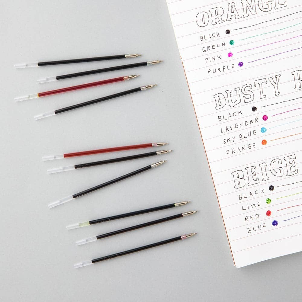 Life & Pieces 4 Colour 0.38 Ballpoint Pen Refill