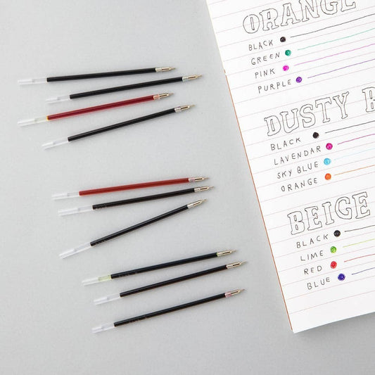 Life & Pieces 4 Colour 0.38 Ballpoint Pen Refill