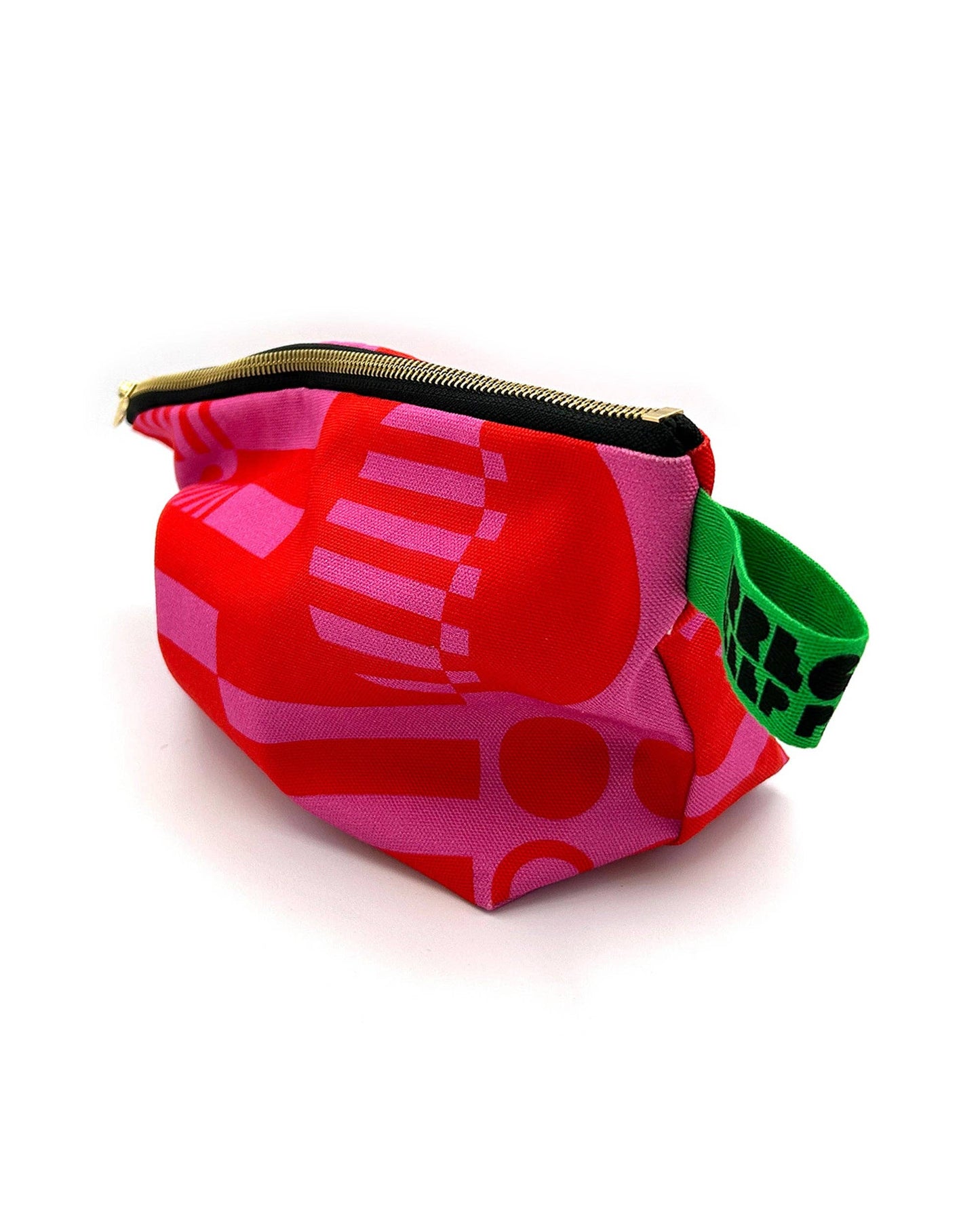 Organic Cotton Washbag in Hot Pink