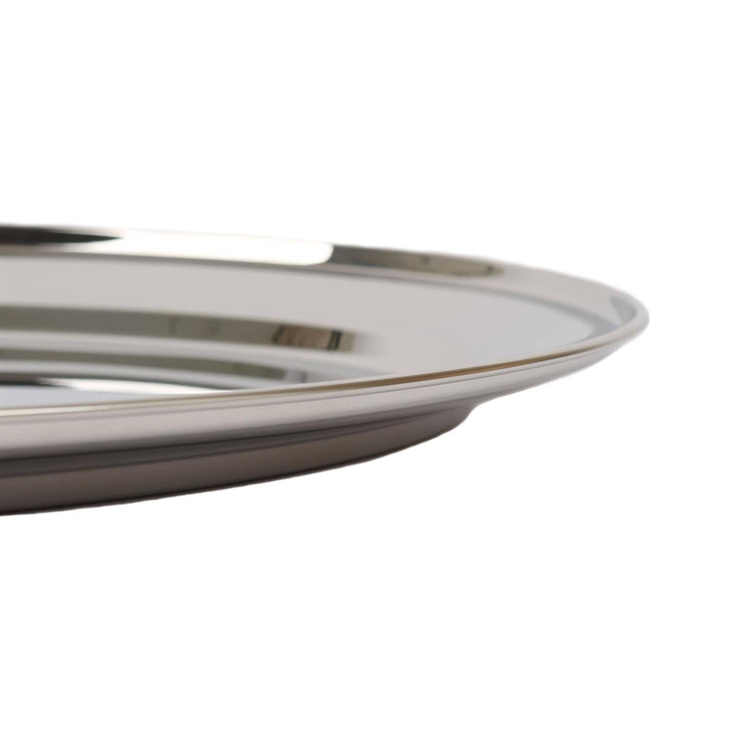Extra Large Oval Stainless Steel Serving Platter